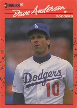 1990 Donruss #486 Dave Anderson Front
