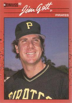 1990 Donruss #605 Jim Gott Front