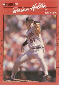 1990 Donruss #635 Brian Holton Front