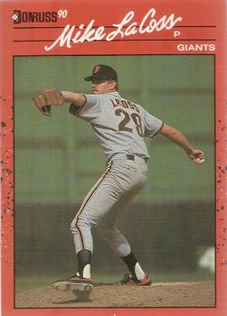 1990 Donruss #652 Mike LaCoss Front