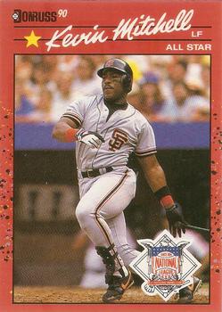 1990 Donruss #715 Kevin Mitchell Front