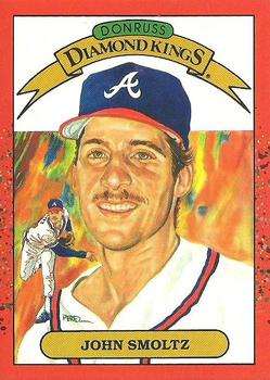 1990 Donruss #8 John Smoltz Front