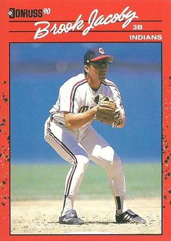 1990 Donruss #83 Brook Jacoby Front