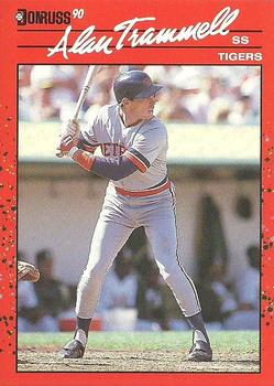 1990 Donruss #90 Alan Trammell Front