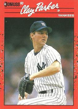 1990 Donruss #363 Clay Parker Front