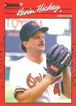 1990 Donruss #583 Kevin Hickey Front