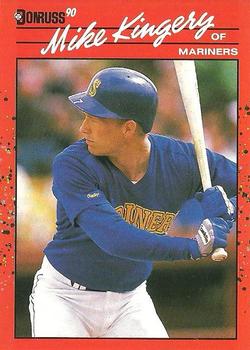 1990 Donruss #601 Mike Kingery Front