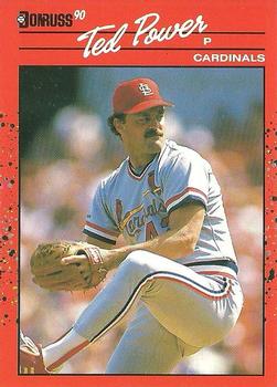 1990 Donruss #653 Ted Power Front