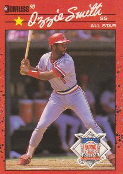 1990 Donruss #710 Ozzie Smith Front