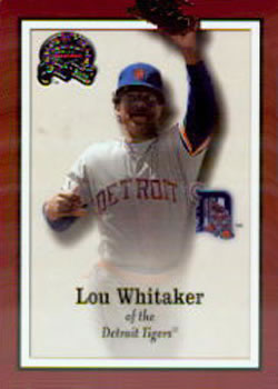 2000 Fleer Greats of the Game #13 Lou Whitaker Front