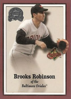 2000 Fleer Greats of the Game #16 Brooks Robinson Front
