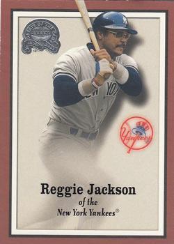 2000 Fleer Greats of the Game #9 Reggie Jackson Front