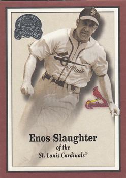 2000 Fleer Greats of the Game #48 Enos Slaughter Front
