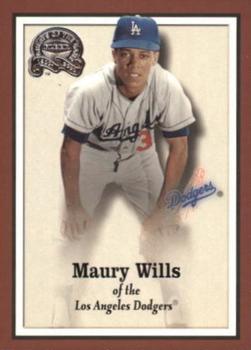 2000 Fleer Greats of the Game #85 Maury Wills Front