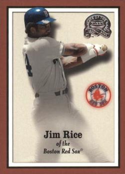 2000 Fleer Greats of the Game #86 Jim Rice Front