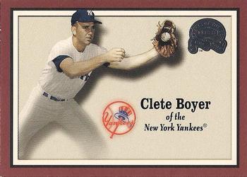 2000 Fleer Greats of the Game #88 Clete Boyer Front