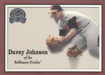2000 Fleer Greats of the Game #91 Davey Johnson Front