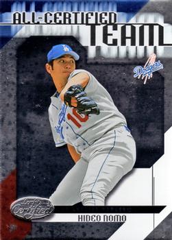 2002 Leaf Certified - All-Certified Team #AC-12 Hideo Nomo  Front
