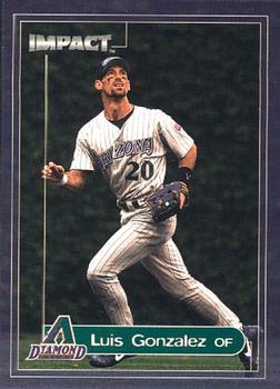 2000 Fleer Impact #144 Luis Gonzalez Front