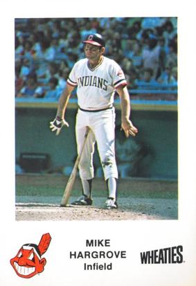 1983 Wheaties Cleveland Indians #NNO Mike Hargrove Front