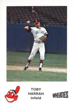 1983 Wheaties Cleveland Indians #NNO Toby Harrah Front