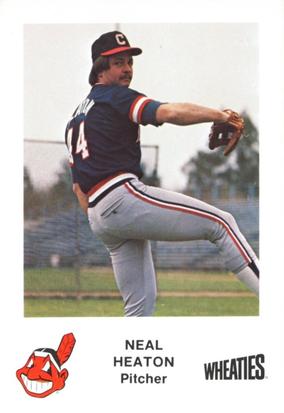 1983 Wheaties Cleveland Indians #NNO Neal Heaton Front