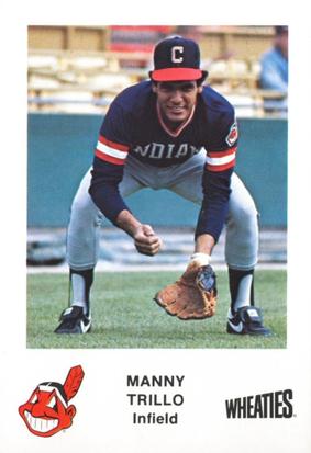 1983 Wheaties Cleveland Indians #NNO Manny Trillo Front