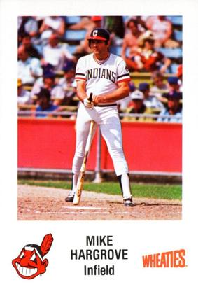 1984 Wheaties Cleveland Indians #NNO Mike Hargrove Front