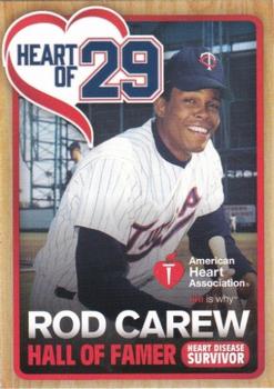 2016 American Heart Association Heart of 29 #NNO Rod Carew Front