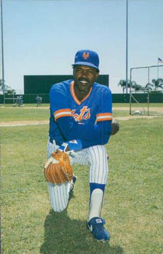 1985 Barry Colla New York Mets Photocards #285 Rafael Santana Front