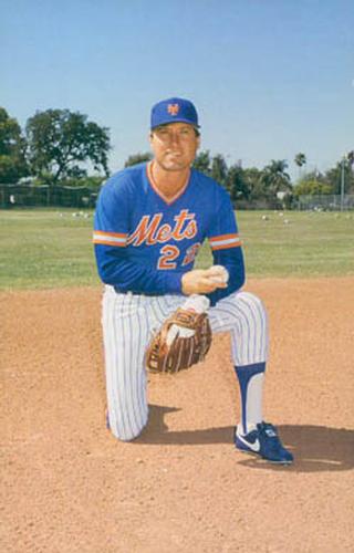 1985 Barry Colla New York Mets Photocards #1185 Ray Knight Front