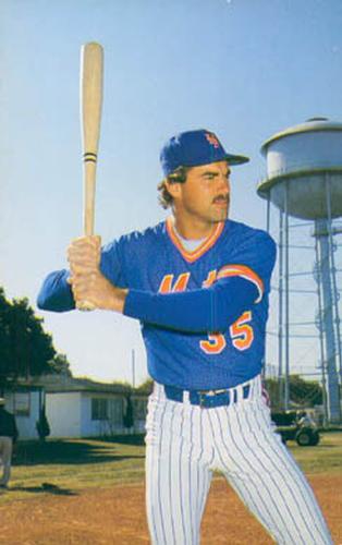 1985 Barry Colla New York Mets Photocards #1285 John Christensen Front