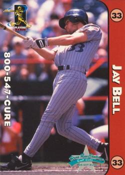 2001 Cap Cure Home Run Challenge #NNO Jay Bell / Alex Rodriguez Front
