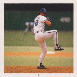 1991 Baseball's Best Record Breakers Stickers #5 Mark Davis Front
