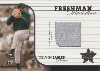 2002 Leaf Rookies & Stars - Freshman Orientation #FO-4 Delvin James Front