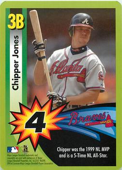 2007 Snap MLB Trade Up #NNO Chipper Jones Front