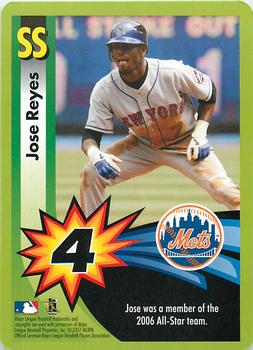 2007 Snap MLB Trade Up #NNO Jose Reyes Front