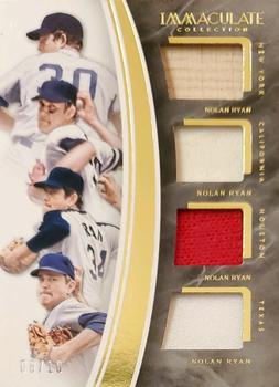 2016 Panini Immaculate Collection - Immaculate Quad Players #IQP-NR Nolan Ryan Front
