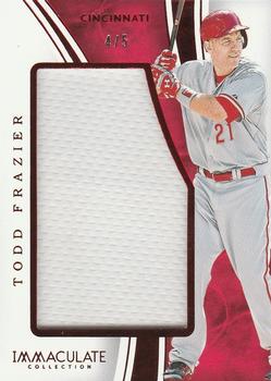 2016 Panini Immaculate Collection - Immaculate Standard Red #ISD-TF Todd Frazier Front