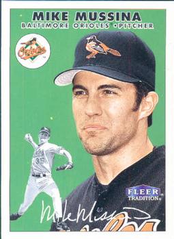 2000 Fleer Tradition #232 Mike Mussina Front