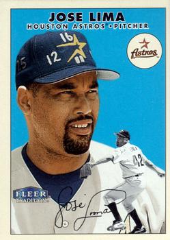 2000 Fleer Tradition #132 Jose Lima Front