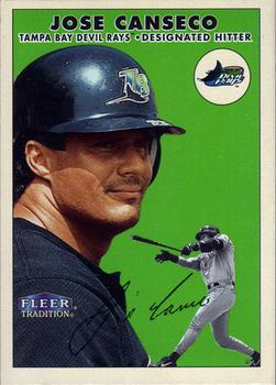 2000 Fleer Tradition #320 Jose Canseco Front