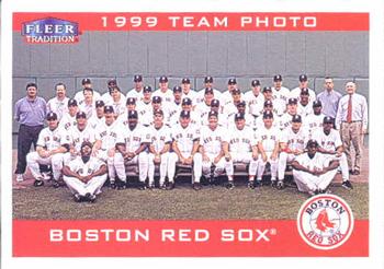 2000 Fleer Tradition #293 Boston Red Sox Front