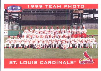 2000 Fleer Tradition #382 St. Louis Cardinals Front