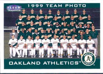 2000 Fleer Tradition #395 Oakland Athletics Front