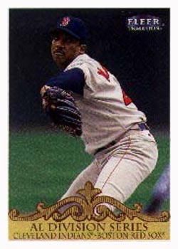 2000 Fleer Tradition #442 AL Division Series (Indians/Red Sox) Front