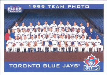2000 Fleer Tradition #90 Toronto Blue Jays Front