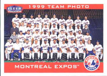 2000 Fleer Tradition #97 Montreal Expos Front
