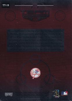 2002 Playoff Absolute Memorabilia - Team Tandems Materials #TT-19 Roger Clemens / Mike Mussina  Back