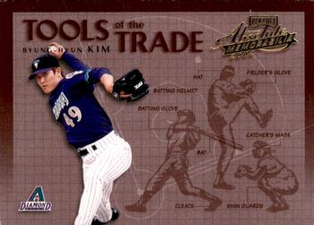 2002 Playoff Absolute Memorabilia - Tools of the Trade #TT-11 Byung-Hyun Kim  Front